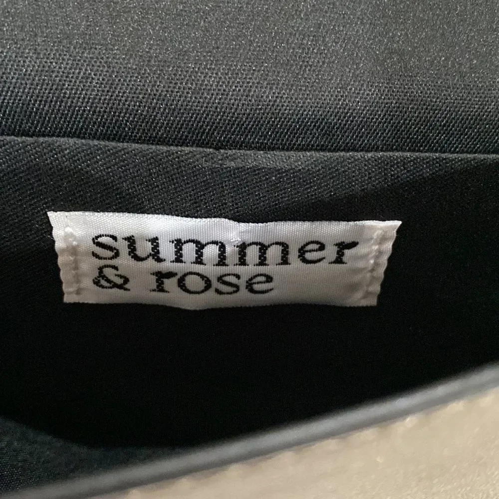 Summer & Rose Celine Crossbody  Steel Handbag Purse